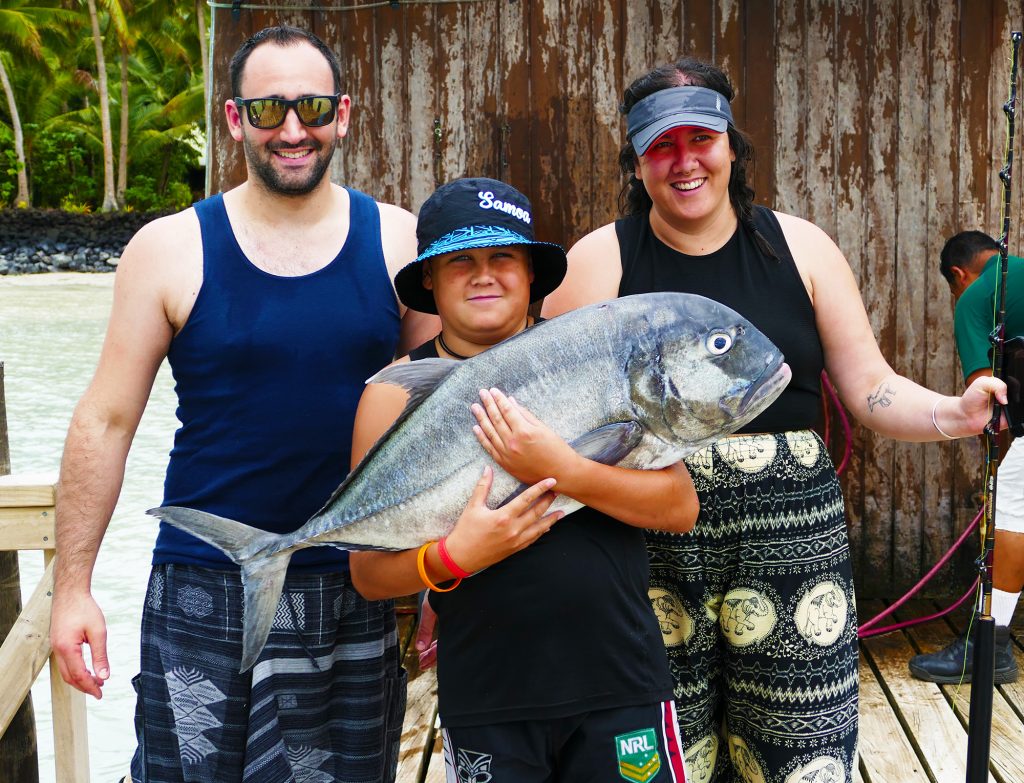 Giant Trevally team Le Vasa Resort