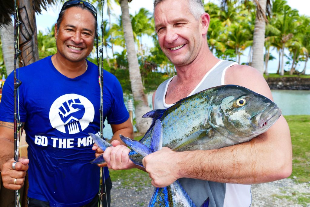 blue trevally Le Vasa Resort