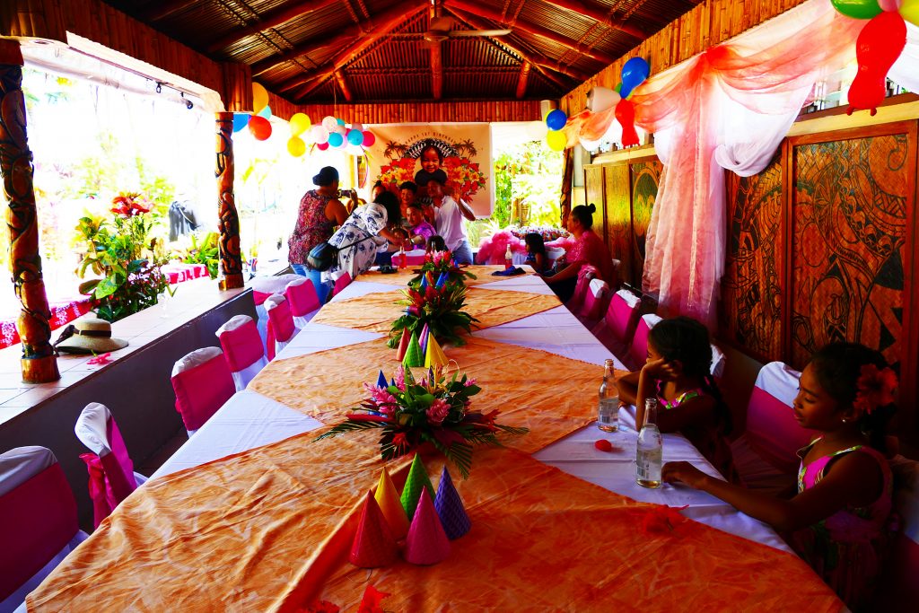 first birthday party Le vasa resort