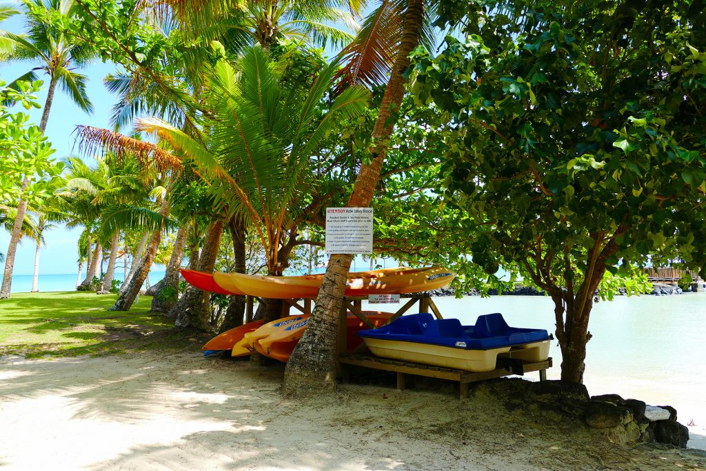 kayak station Le Vasa Resort