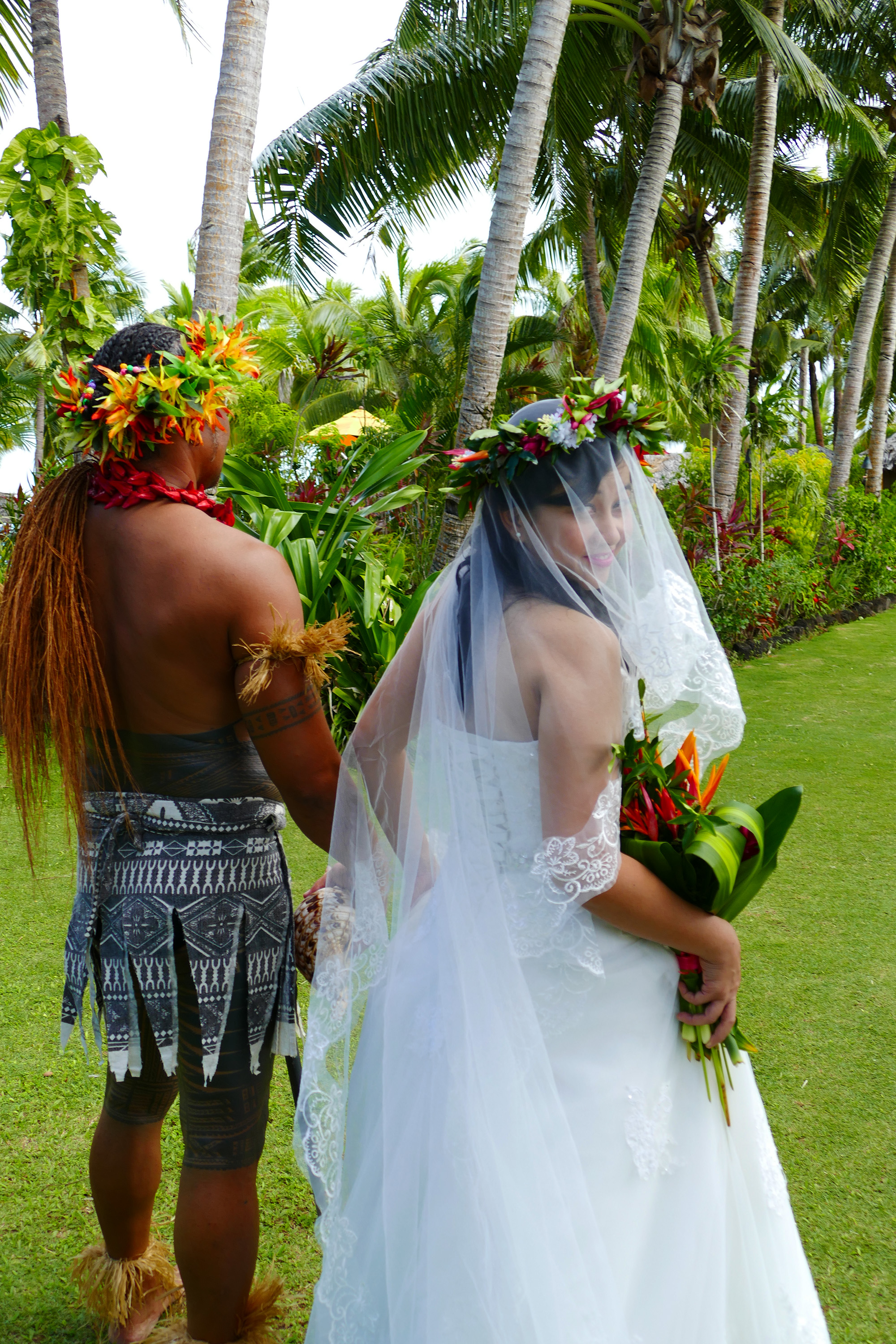 warrior escort with bride le vasa resort