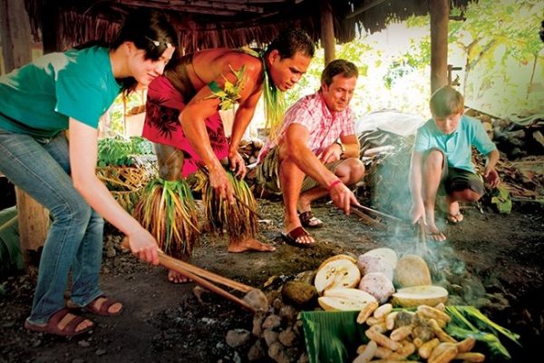 umu, samoa ground oven samoan teuila festival le vasa resort